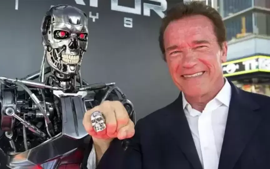 Arnold Schwarzenegger claims, he predicted the future of artificial intelligence. (HT)