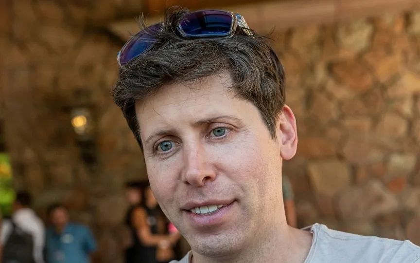 Sam Altman, chief executive officer of OpenAI Inc., in Sun Valley, Idaho, US. (Bloomberg)