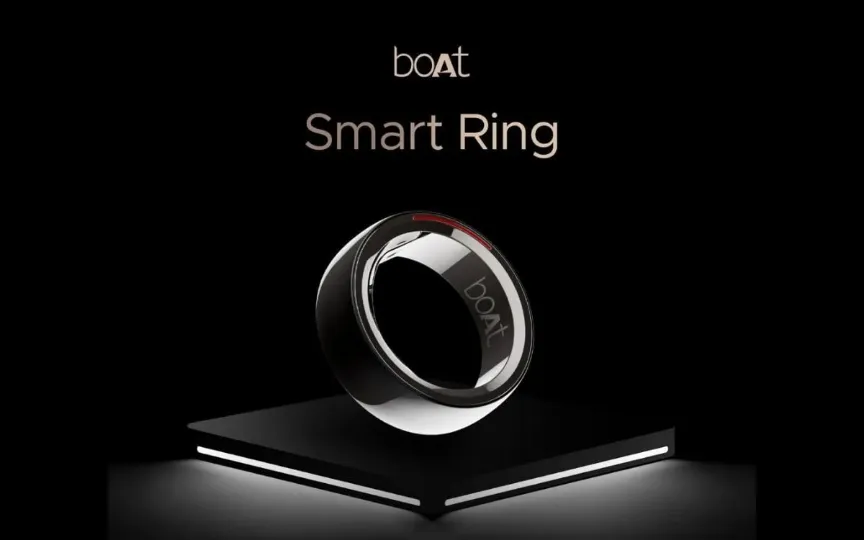 Boat has unveiled a new smart ring that tracks your health and fitness metrics, including heart rate, SpO2, sleep, and temperature. It is also water-resistant to 5 ATM pressure and is sweat-resistant.