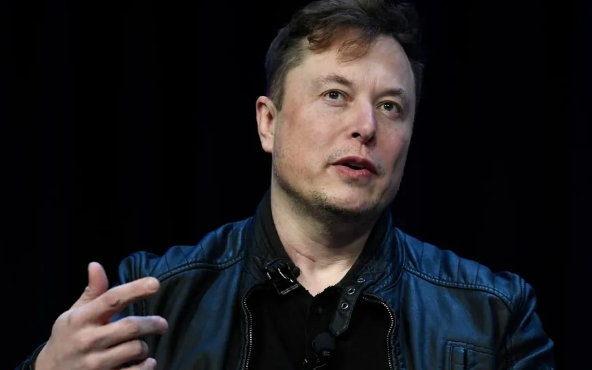 Elon Musk’s fortune slumped $13.6 billion on Thursday (AP)