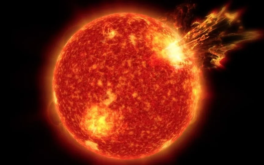 Solar activity is driven by solar magnetic field. (NASA)