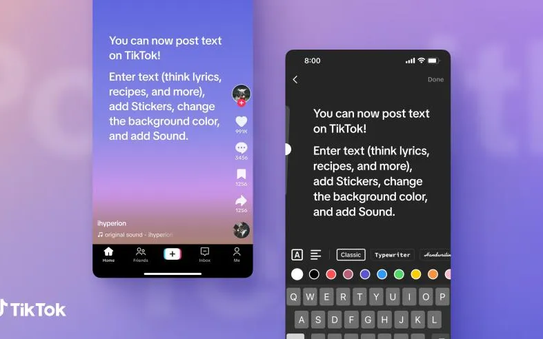 You'll be able to share ‘poems, lyrics and other written content.’