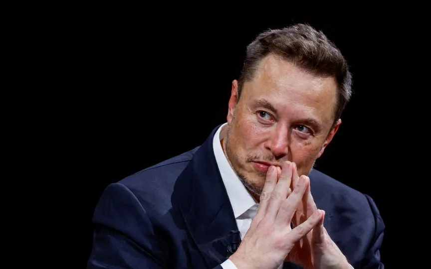 Elon Musk says X will only support dark mode soon. (REUTERS)