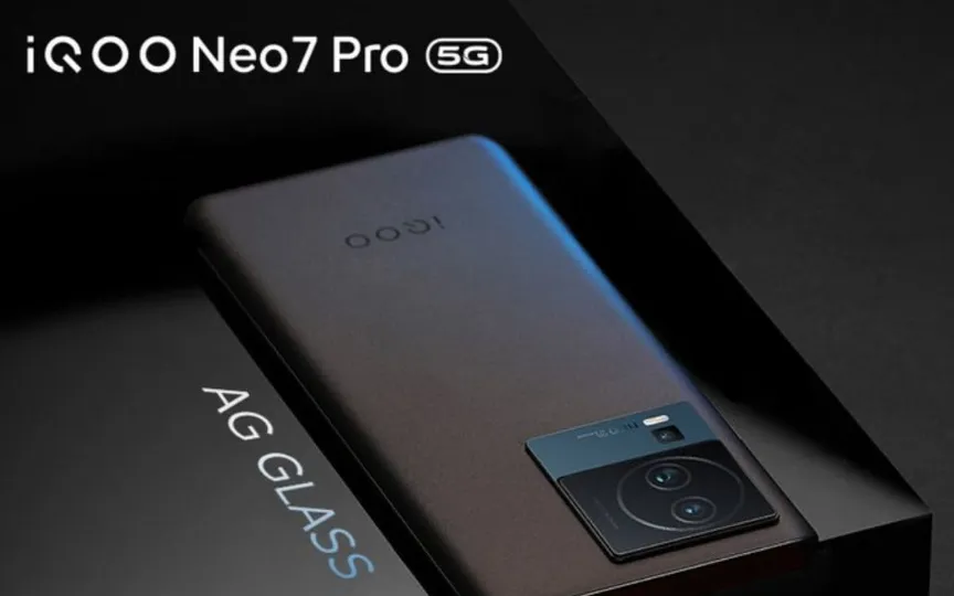 The iQoo Neo 7 Pro 5G is priced at Rs 34,999 for the 8GB+128GB model, while the variant with 12GB RAM and 256GB storage is priced at Rs 37,999.