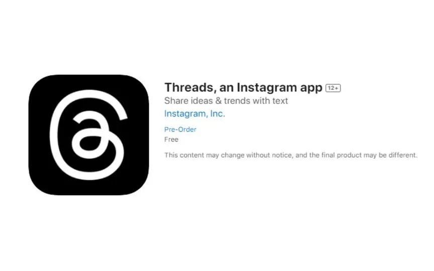 Threads, an Instagram app, is likely to launch on July 6, in just two days’ time. (App Store)