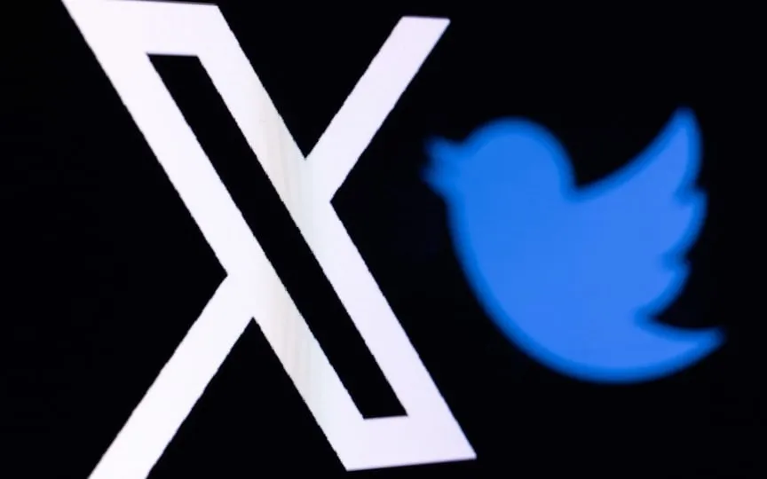 Elon Musk-owned Twitter was rebranded as X on July 31 when the famous Larry the Bird logo was replaced by an X. (AFP)