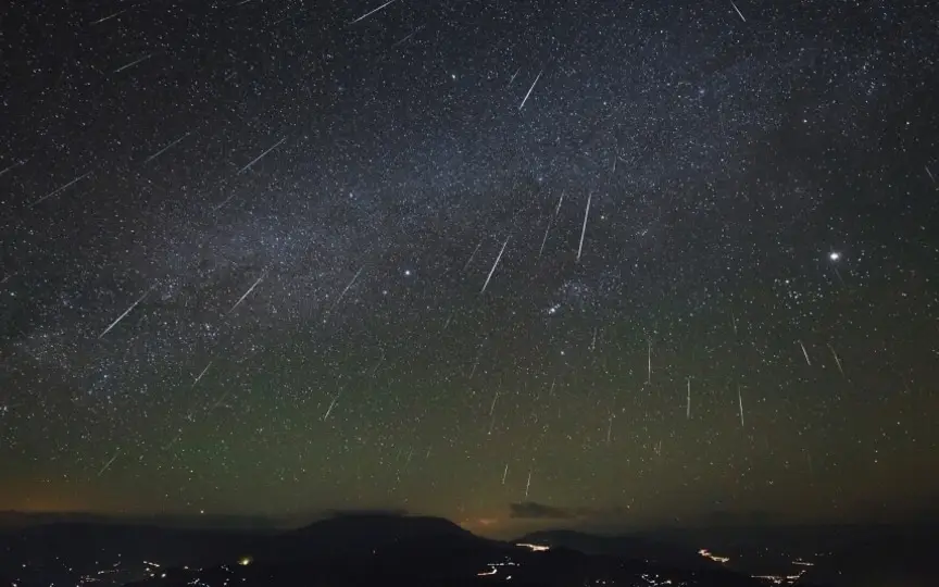 Perseids Meteor shower to peak this weekend. (NASA Twitter)