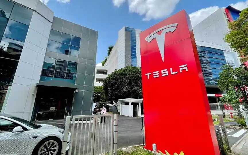 Tesla’s shipments from its China plant plunged 31% in July to the lowest level this year. (REUTERS)