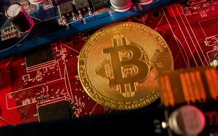 Bitcoin mining is an energy-intensive process in which miners use specialized computers to validate Bitcoin transactions on the blockchain in return for token rewards. (REUTERS)