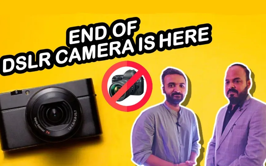 Mirrorless cameras have taken over the market in most countries in the next few years India will also see the end of the DSLR cameras.