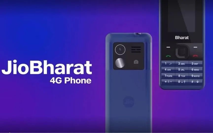 Jio Bharat phone aspires to bridge the digital gap by providing millions with cheap 4G connections. (JIO)