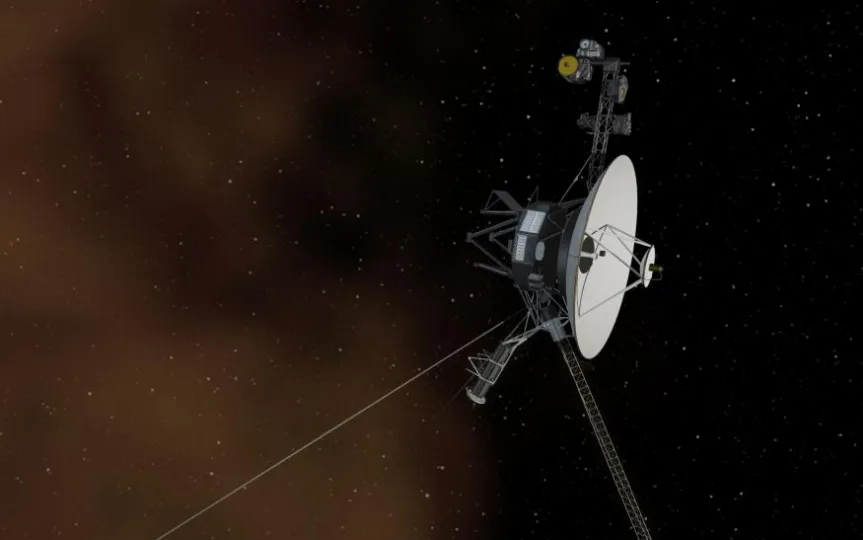 The agency 'shouted' a command to the probe across 12.3 billion miles of space.