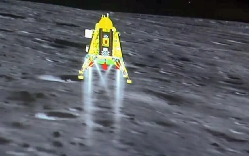 When Vikram Lander recorded the Moonquake, it marked the first recording of seismic activity on the Moon since the Apollo lunar missions between 1969 and 1977 (ANI)