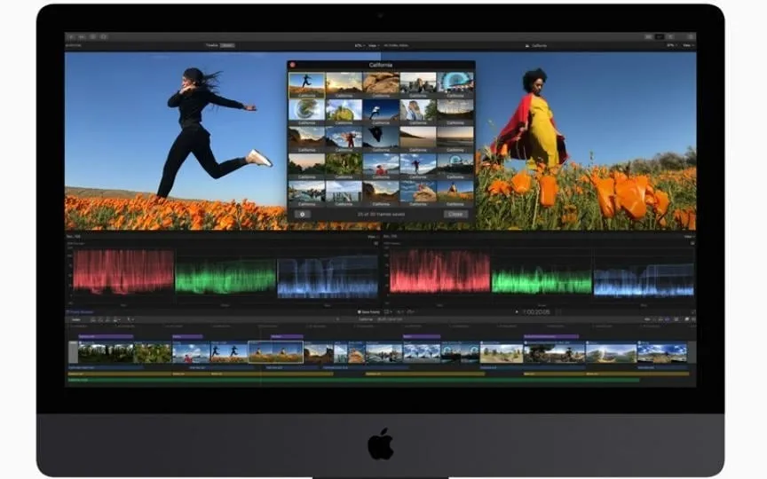 Apple’s Final Cut Pro now supports log color encoding videos on iPhone 15 Pro. (Apple)