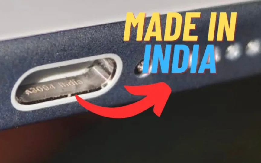 Apple is only assembling the iPhone 15 and iPhone 15 Plus in India. So, if you buy the iPhone 15 or iPhone 15 Plus, you see “India” engraved inside the opening of the USB Type-C port.