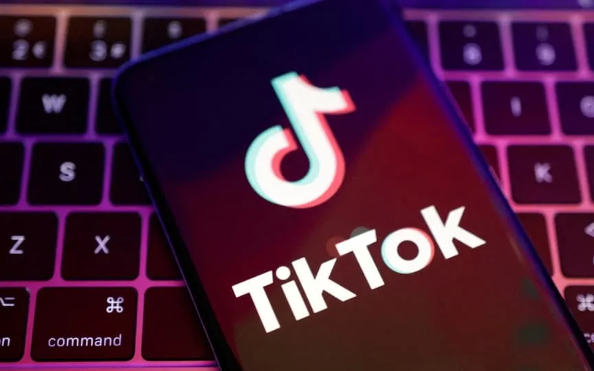 TikTok app logo is seen in this illustration taken, August 22, 2022. (REUTERS)