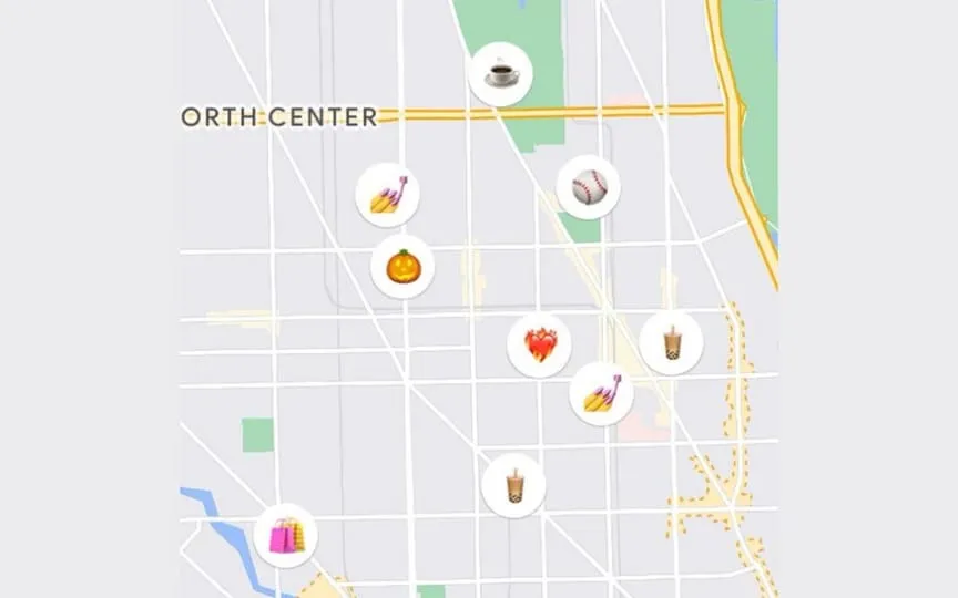 Google Maps to add a new custom emoji feature for a list of saved locations in the app. (Google Maps/X)