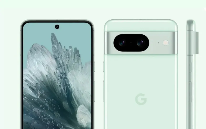 Google's new Mint colour for the Pixel 8 series is quite muted and in line with the pastel aesthetic that the search giant has established over the course of the last few generations.