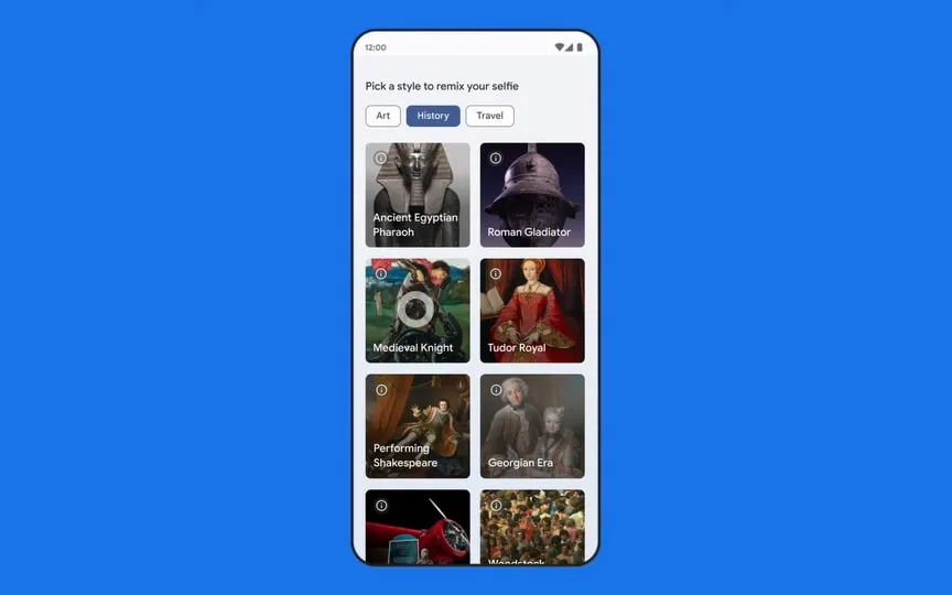 Google Art Selfie 2 announces new features with generative AI. (Google Arts and Culture/ YouTube)