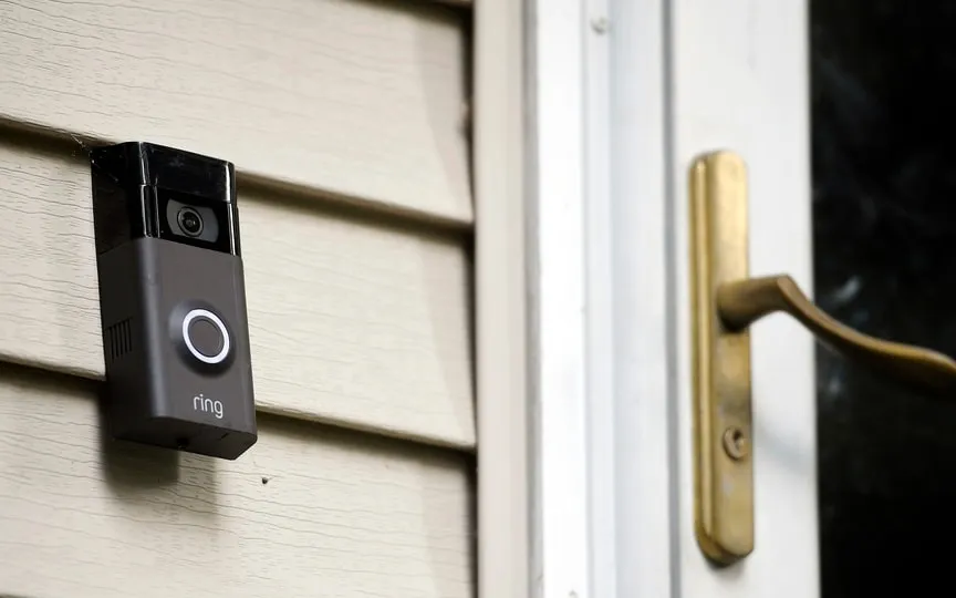 Amazon-owned Ring said it will stop allowing police departments to request doorbell camera footage from users, (AP)