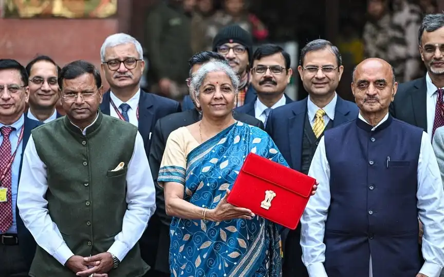 Budget 2024: The Interim budget will be presented by Finance Minister Nirmala Sitharaman today, February 1. (Bloomberg)