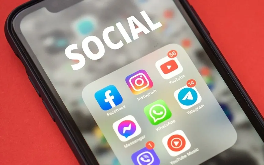 YouTube and Facebook maintain dominance, but TikTok's rapid growth shines in the latest Pew survey on US social media use among adults. (Pexels)