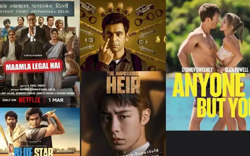 OTT Releases this Week: Explore top OTT releases this week from Maamla Legal Hai, Sunflower Season 2, Napoleon and more. (Prime Video, Hotstar, Netflix)