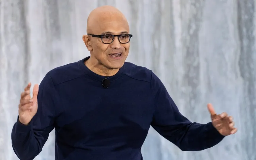 Microsoft CEO Satya Nadella urged India, and other countries to heavily invest in AI. (AP)