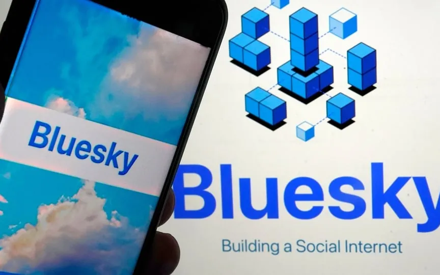 Bluesky Social is a decentralized social media platform developed by former X CEO Jack Dorsey. (AP)