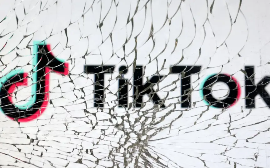 TikTok displayed a notification to some U.S. users on Friday, urging them to call their senators and ask them to vote no to a bill.