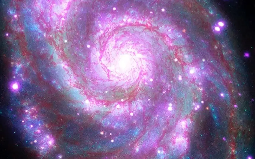 From vibrant X-ray hues to intricate spiral arms, NASA's images of the Whirlpool Galaxy invite us to marvel at the mysteries of deep space. (NASA)