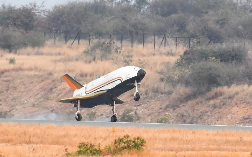 With Pushpak viman's successful launch, ISRO enters the realm of reusable rockets, aiming to reduce costs and minimize space debris. The craft has been dubbed as Swadeshi space shuttle. (PTI)