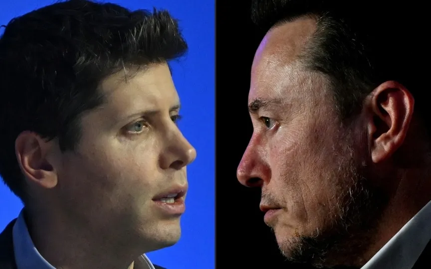 Elon Musk's lawsuit said that when he funded Sam Altman-led OpenAI, he secured an agreement that the company would remain a nonprofit developing technology. (AFP)