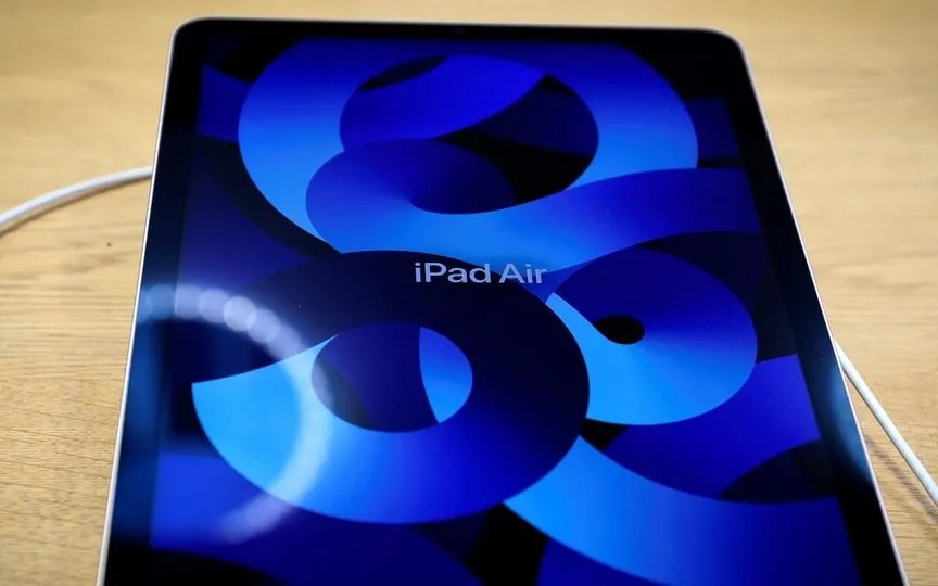 The new iPad Air is set to feature a larger display and advanced mini-LED technology. (REUTERS)