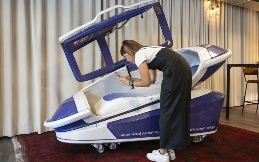 Switzerland will soon debut the Sarco, a $20 suicide pod designed for controversial assisted dying. (Ennio Leanza)