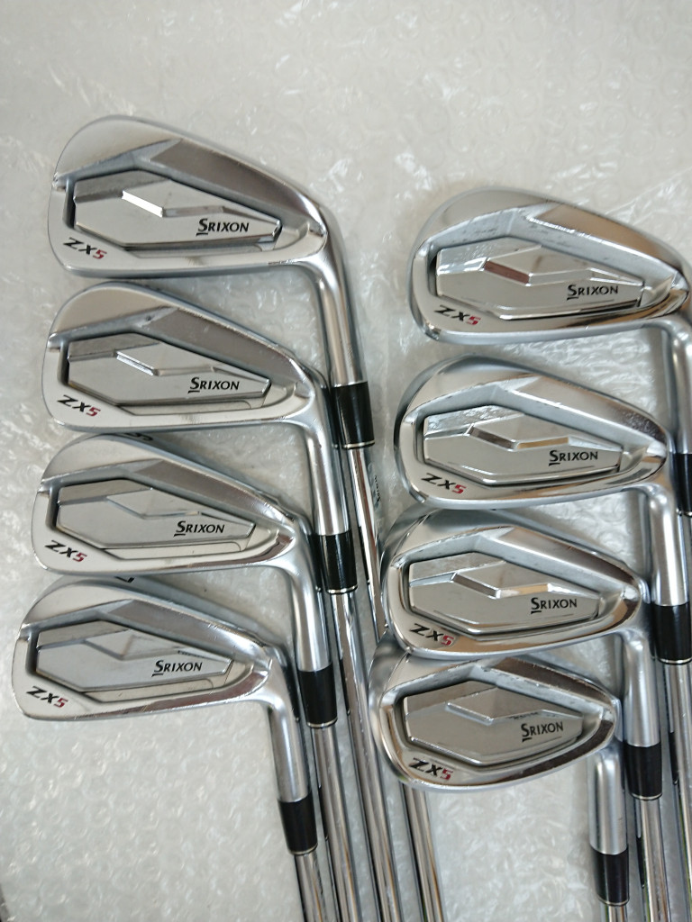SRIXON ZX5 アイアン #4-9.P.A 8本セット 買取価格30000円【買取 SRIXON ZX5 アイアン #4-9.P.A 8本セット 買取価格30000円【買取