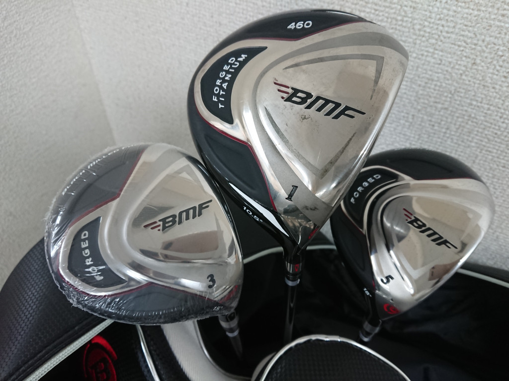 買取実績】未使用品 BMF BLACK MILLED FACE ゴルフクラブ10本 買取実績】未使用品 BMF BLACK MILLED FACE ゴルフクラブ10本