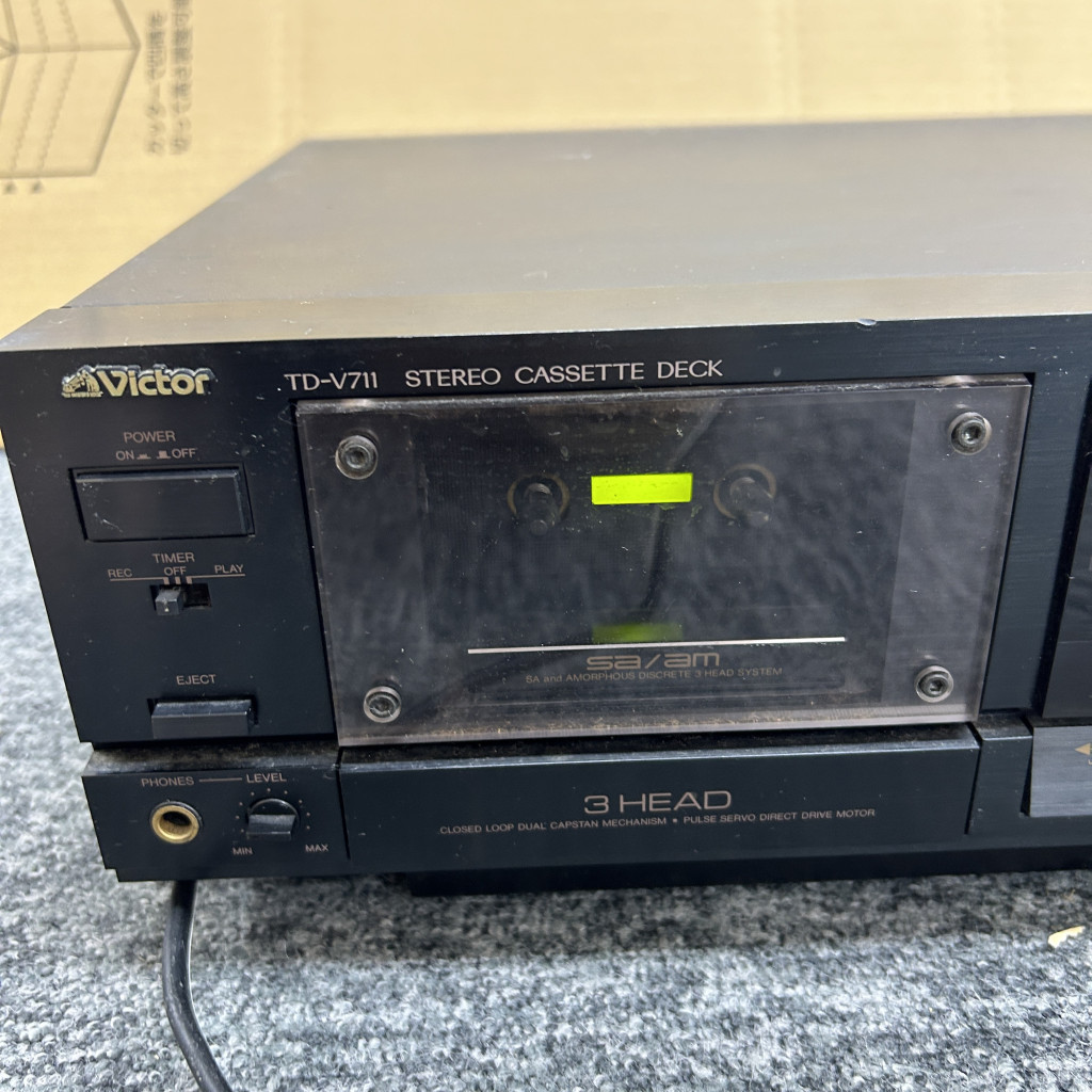VICTOR TD-V711の仕様 ビクター|CD・MD・カセットデッキ VICTOR TD-V711の仕様 ビクター|CD・MD・カセットデッキ