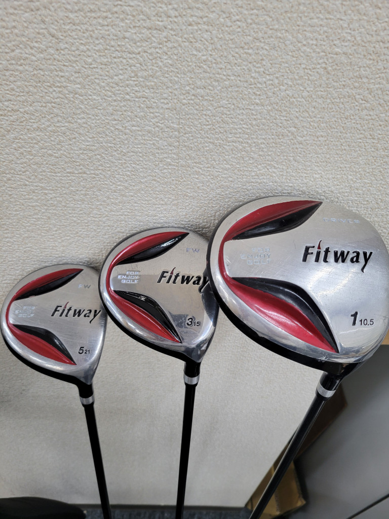 中古品買取実績:Fit way フィットウェイ ゴルフセット ゴルフ 中古品買取実績:Fit way フィットウェイ ゴルフセット ゴルフ