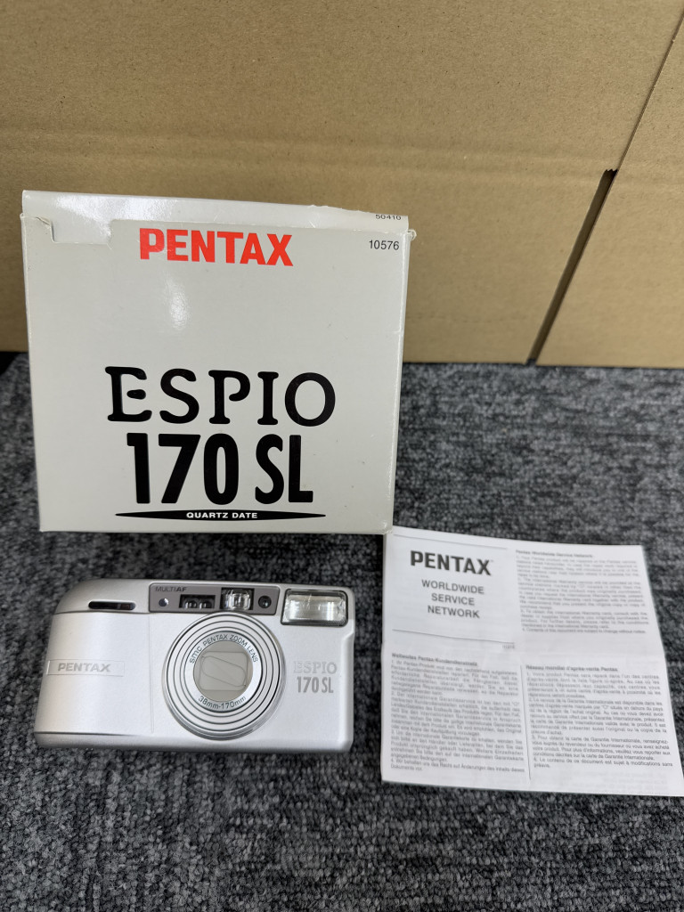 ☆実用美品☆ PENTAX ペンタックス Espio 928 シルバー (7359322