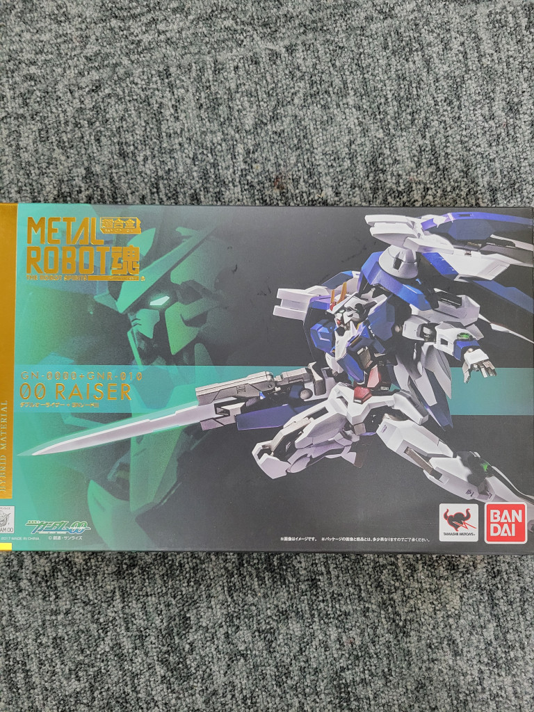 超合金METAL ROBOT魂 ダブルオーライザー＋GNソードⅢ 未開封 