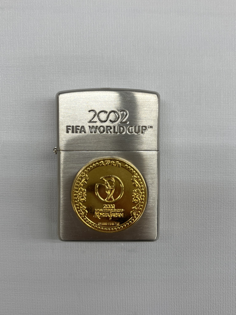 買取実績】ZIPPO 2002 FIFA WORLD CUP ジッポ 着火あり 喫煙具 現状品