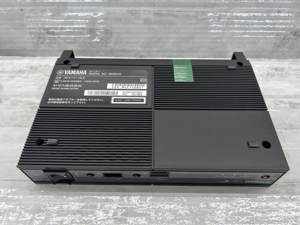 NVR510 特長 ヤマハ | YAMAHA - 新品。未開封。 NVR510(ルーター) ギガ