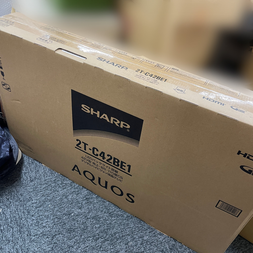 新作お得★未開封★ SHARP シャープ AQUOS アクオス 2T-C42BE1 42V型 デジタルハイビジョン液晶テレビ 液晶