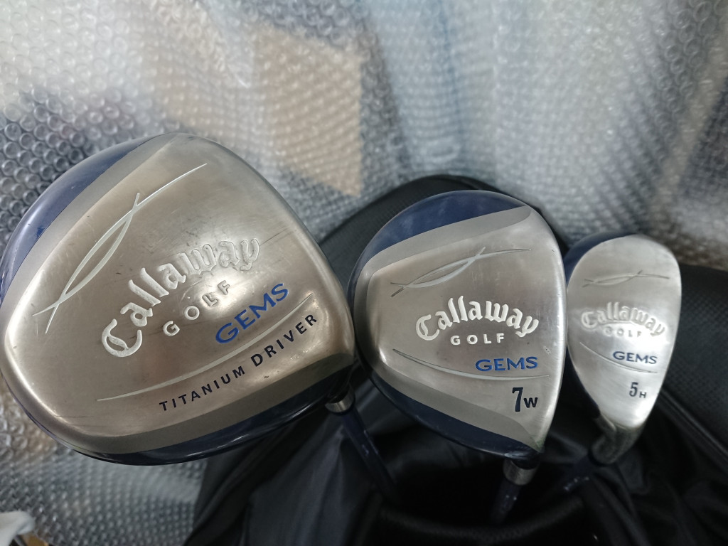 81964*Callaway キャロウェイ GEMS ゴルフクラブ7本セット W FLEX