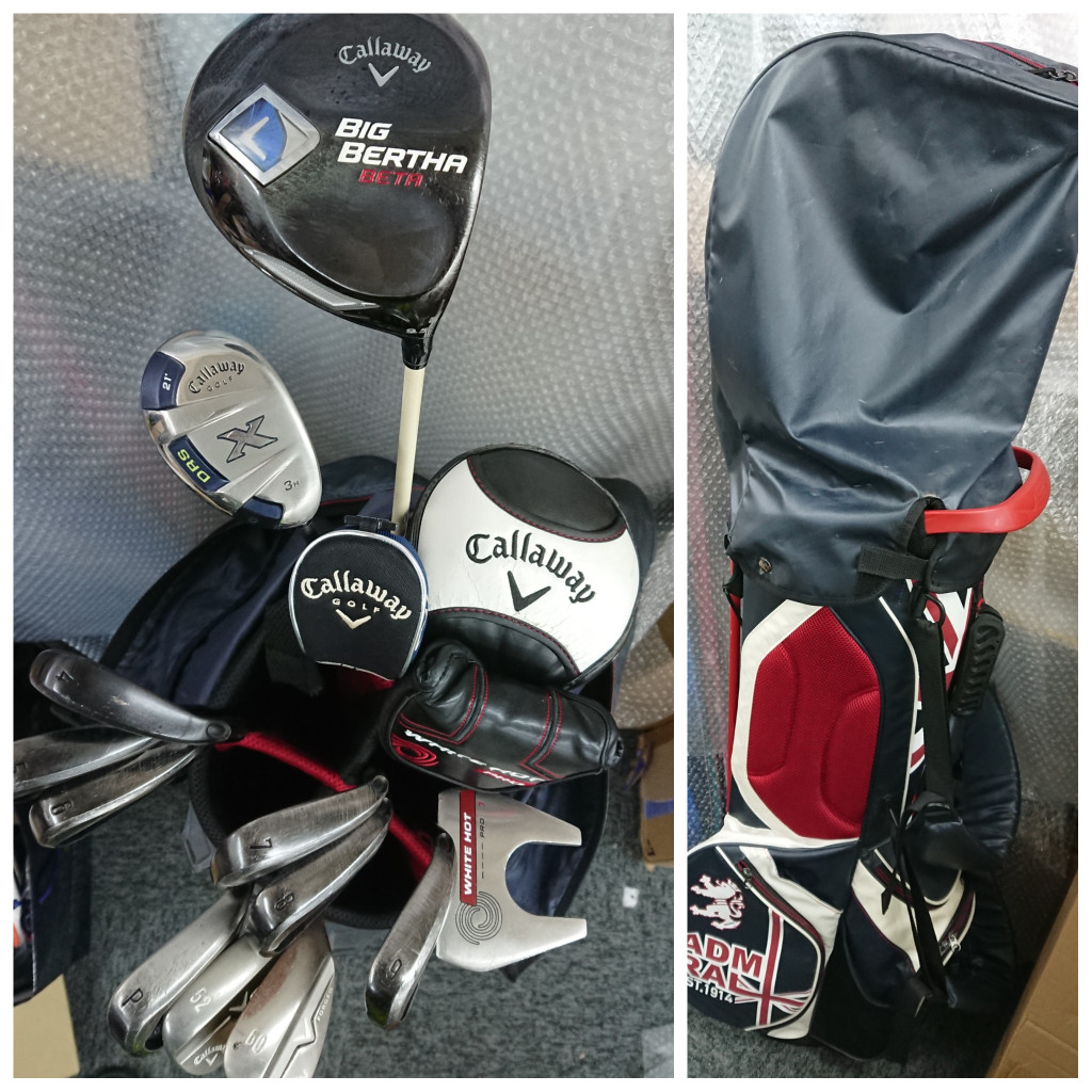 Callaway BIG BERTHA ２番レア アイアン入りゴルフクラブセット