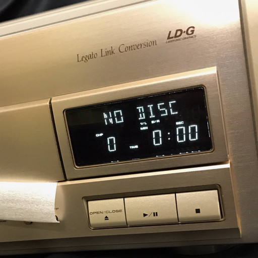 Pioneer LD-S9 レーザーディスクプレーヤー 買取価格5000円 実績 Pioneer LD-S9 レーザーディスクプレーヤー 買取価格5000円 実績