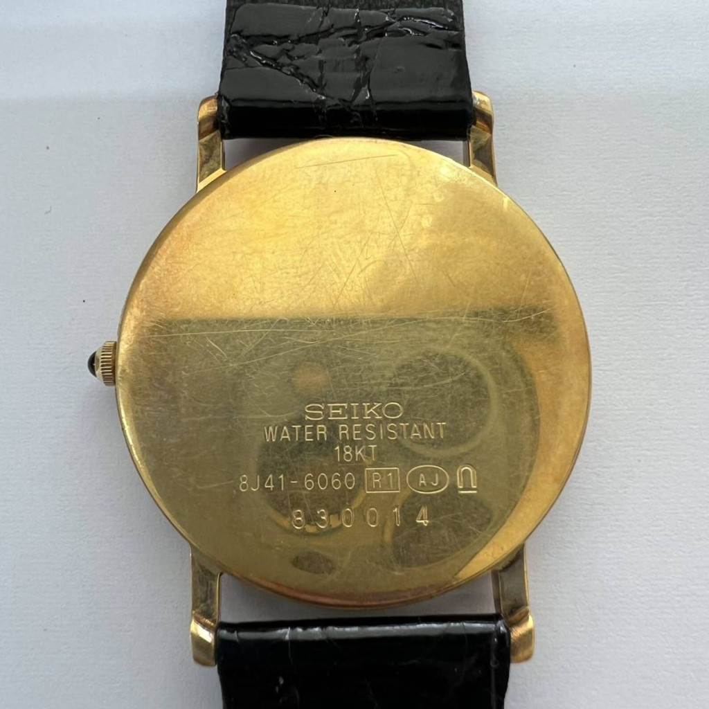 SEIKO セイコー DOLCE ドルチェ メンズ 腕時計 18KT 金無垢 SEIKO セイコー DOLCE ドルチェ メンズ 腕時計 18KT 金無垢