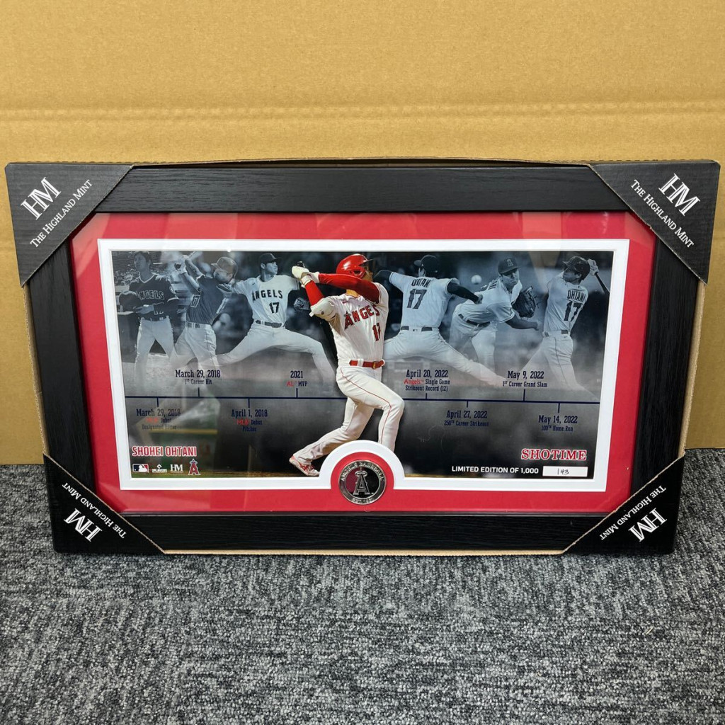 買取実績】大谷翔平 2022 100号ホームラン記念 コインフォト 買取実績】大谷翔平 2022 100号ホームラン記念 コインフォト