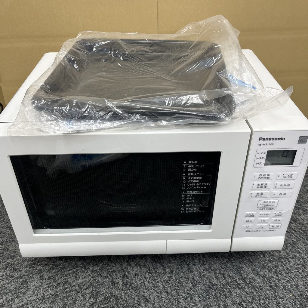 Panasonic パナソニック オーブンレンジ NE-MS15E8-KW 白 Panasonic パナソニック オーブンレンジ NE-MS15E8-KW 白